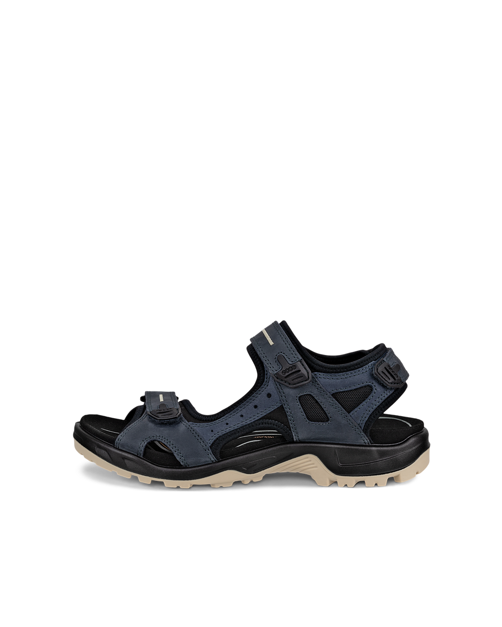 Sandalias de senderismo de nobuk ECCO® Offroad para hombre - Azul - Outside