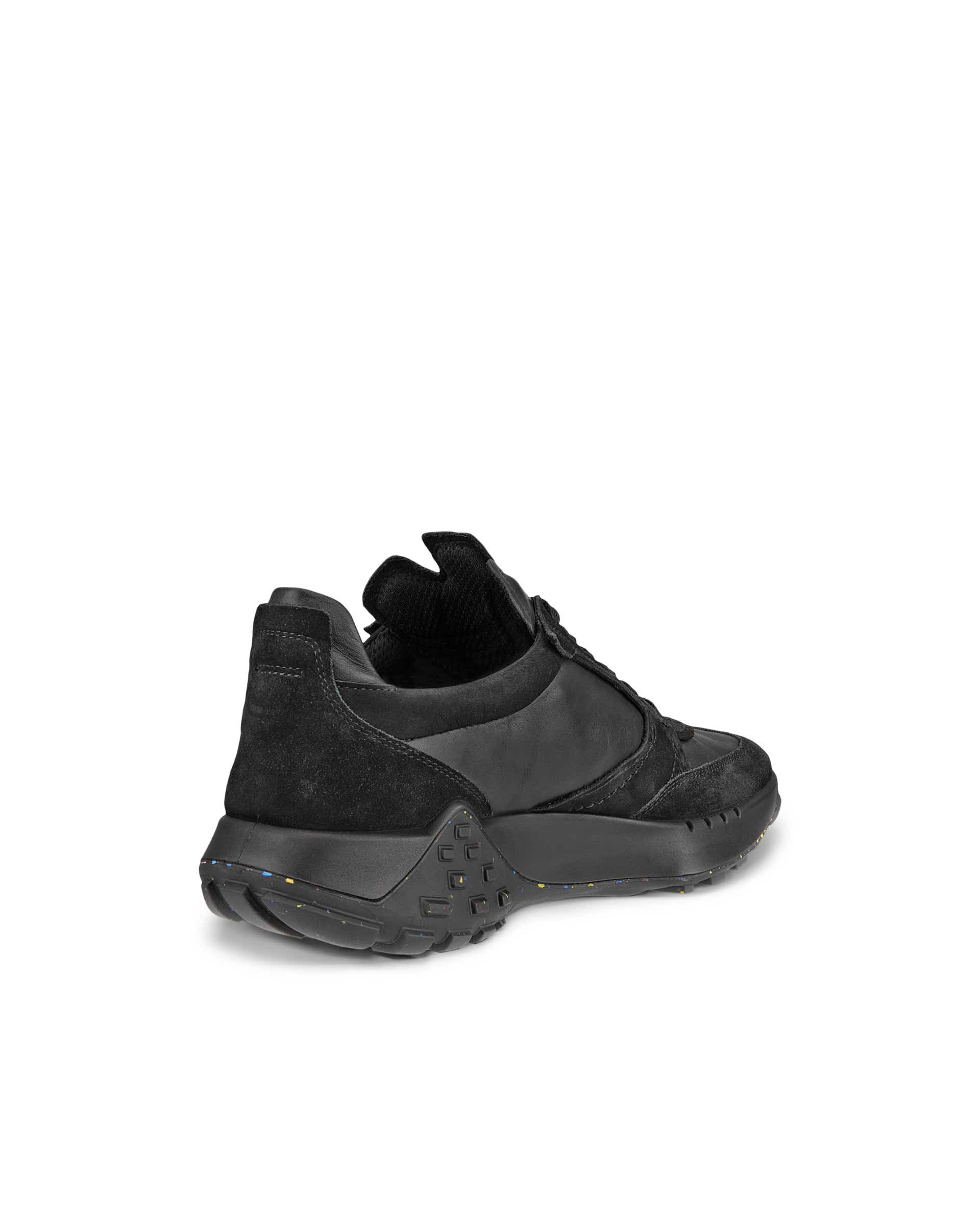ECCO Men's Retro Sneakers - Black - Back