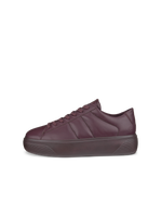 ECCO Street Platform Low Lea - Purple - Outside