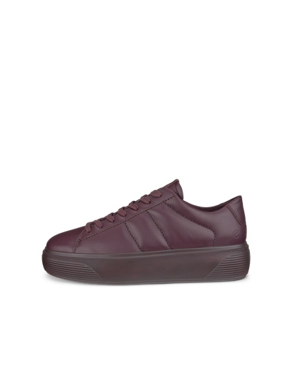 Image 107: ECCO STREET PLATFORM WOMEN'S SNEAKER - Purple - Outside