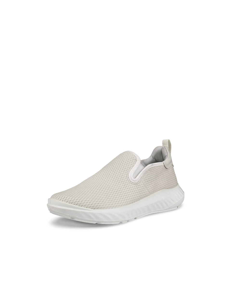 ECCO Ath 1f Women’s Leather Slip On Shoes - White - Main