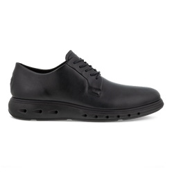 Men's ECCO® Hybrid 720 Leather Gore-Tex Derby Shoe - Black - Outside