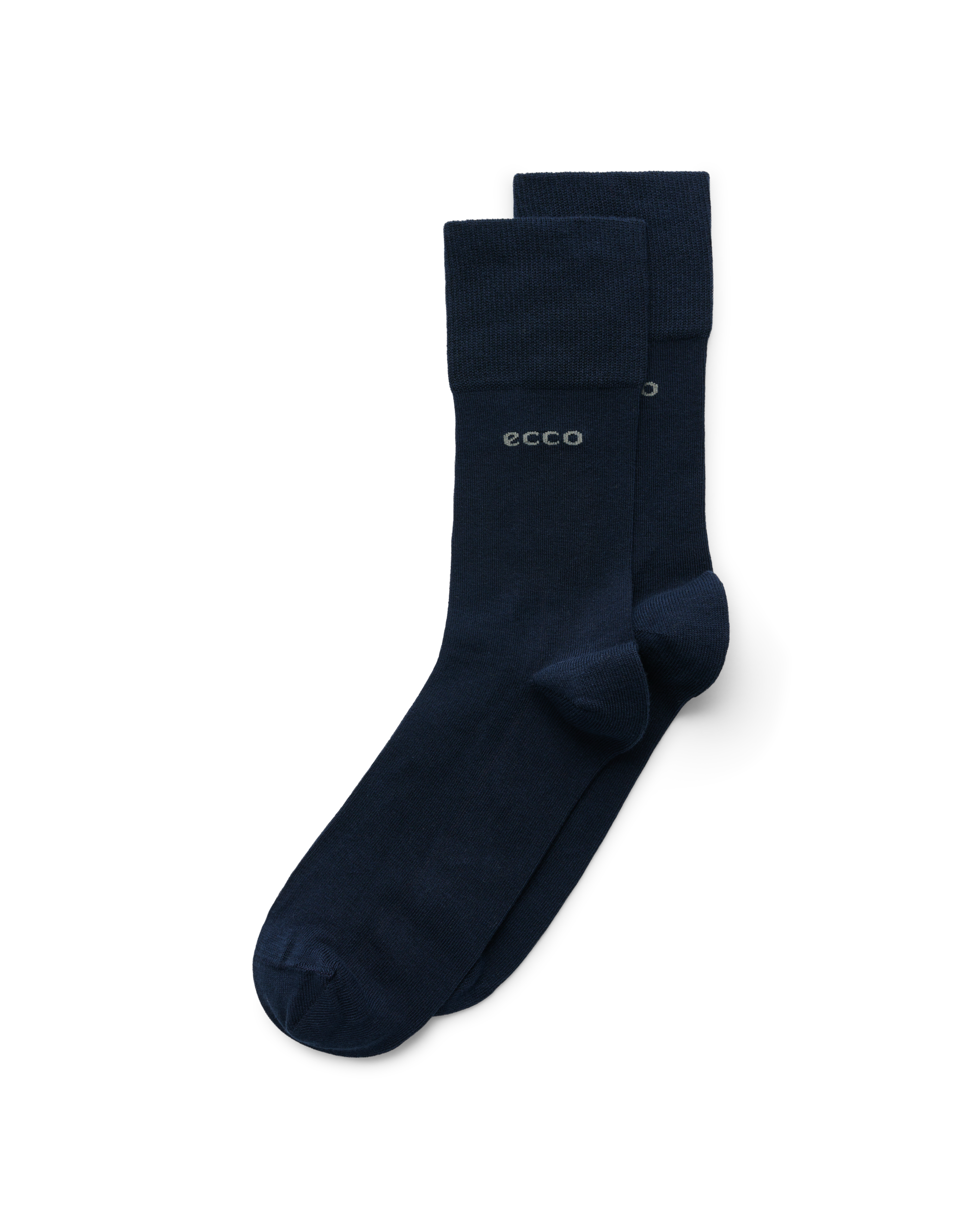 ECCO® Classic Longlife Mid-Cut Socks - Blue - Main