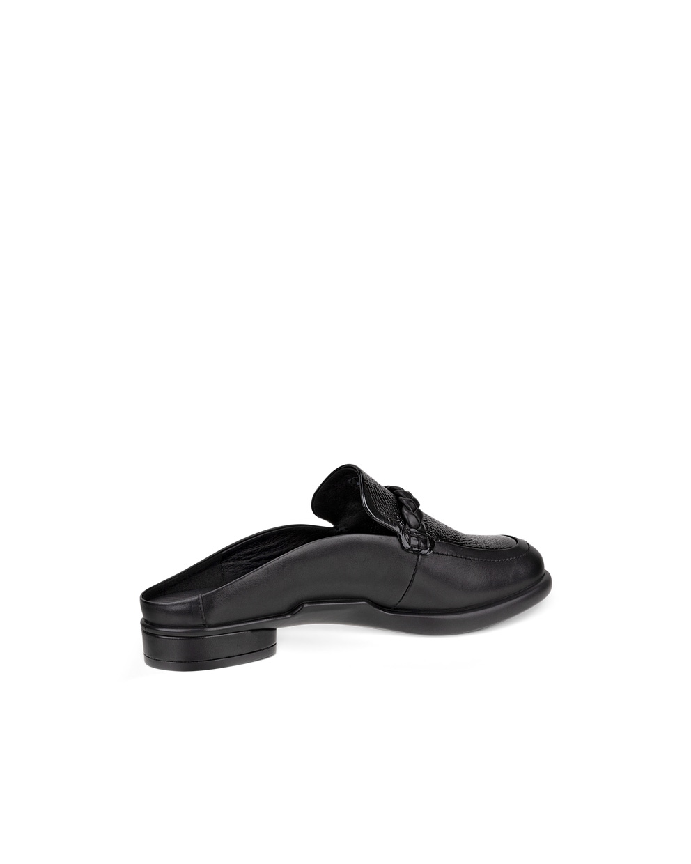 Women's ECCO® Sculpted LX Leather Mule Sandal - Black - Back