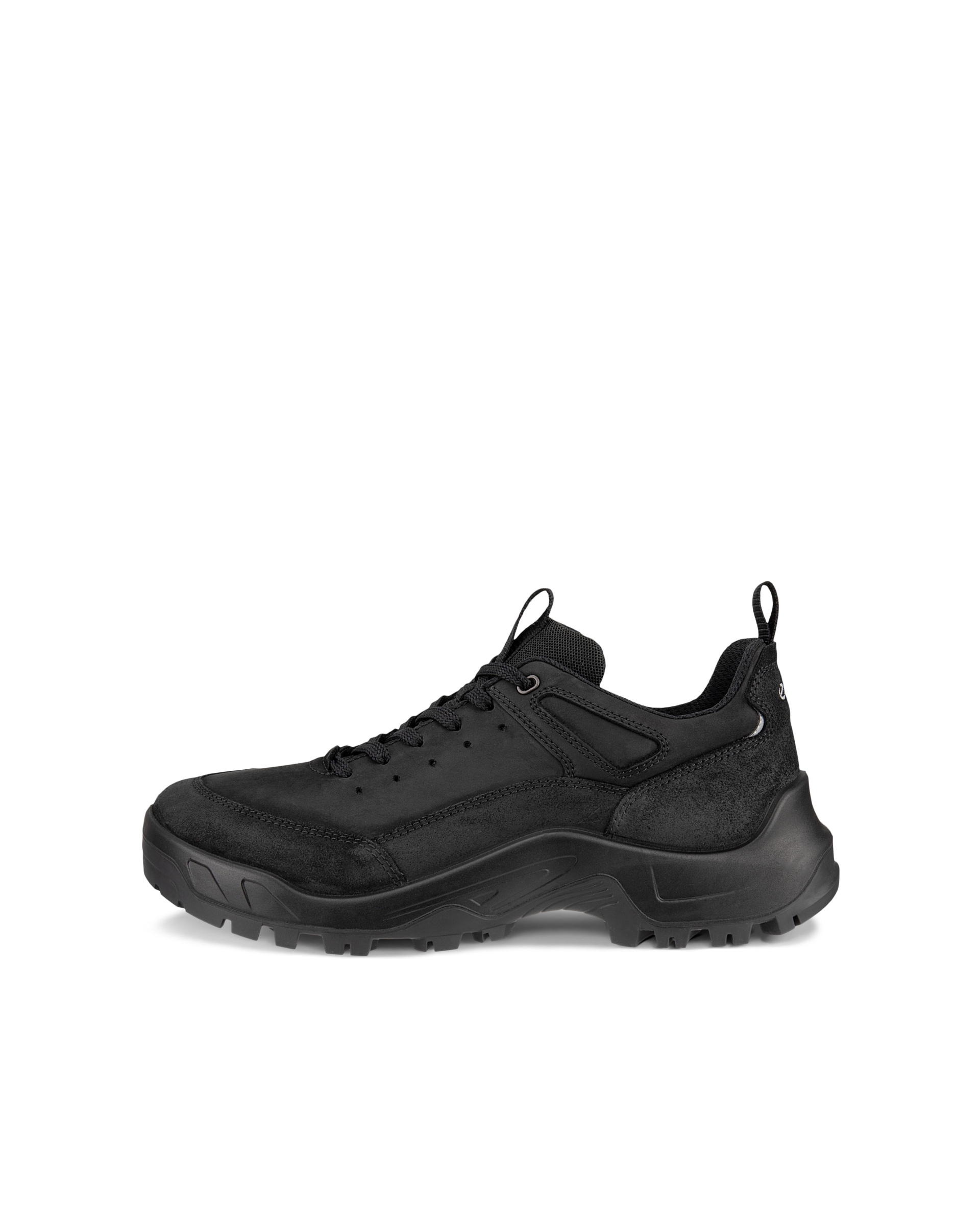 Men's ECCO® Offroad Suede Outdoor Shoe - Black - Outside