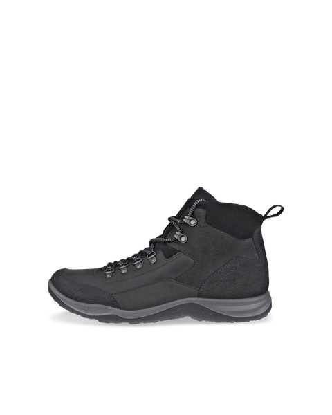 Men s ECCO Espinho Nubuck Outdoor Boot Black