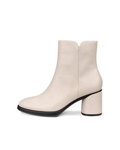 ECCO SCULPTED LX 55 WOMEN'S LEATHER ANKLE BOOT - Beige - Outside