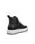 ECCO® Street Ace baskets montante en cuir pour homme - Noir - Back