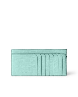 ECCO® Small Leather Wallet - Blue - Main