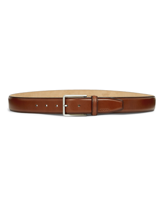 Men's ECCO® Leather Belt - Brown - Main