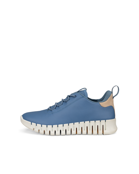 Women's ECCO® Gruuv Leather Sneaker | Blue