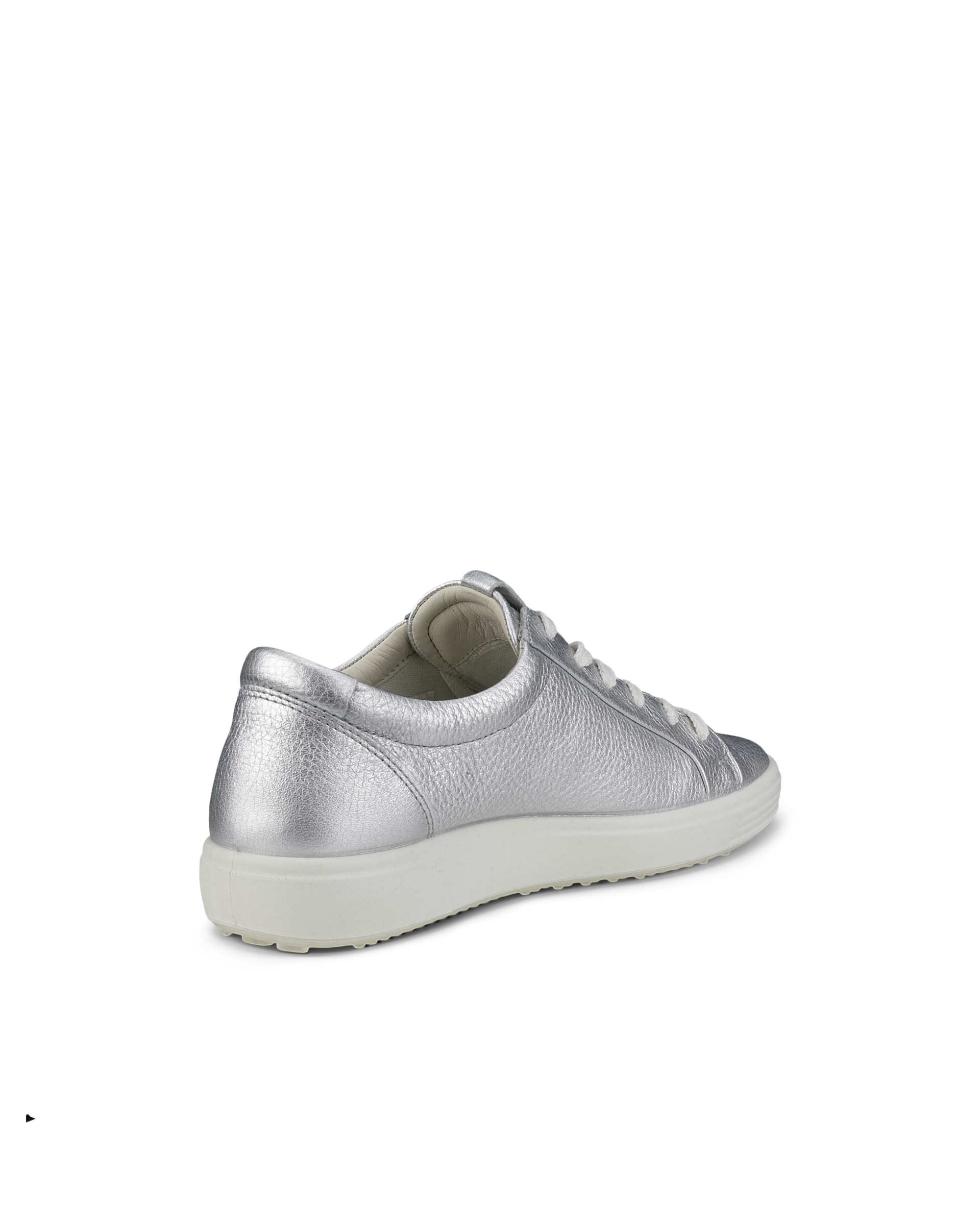 Women's ECCO® Soft 7 Leather Sneaker - Metallics - Back