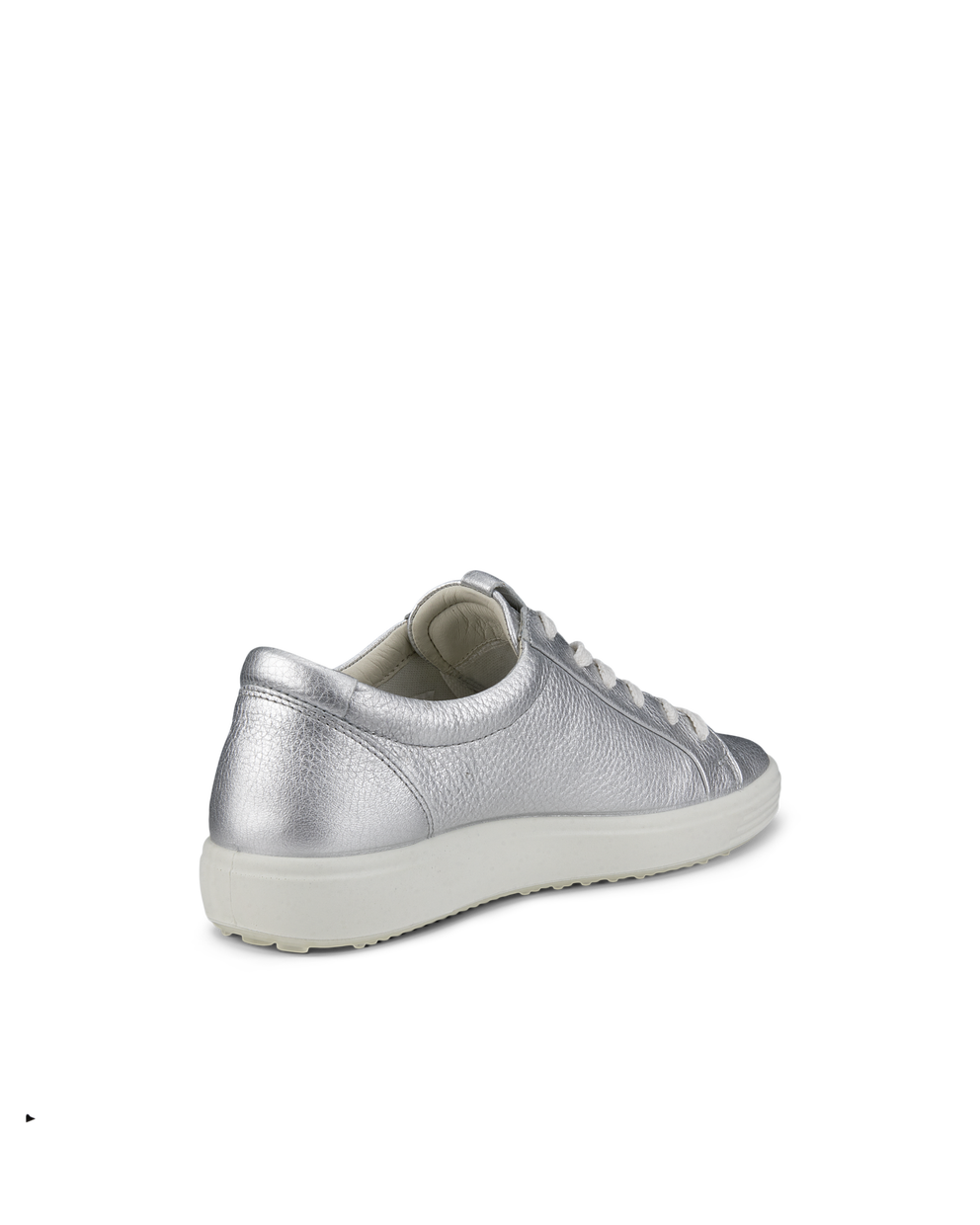 Women's ECCO® Soft 7 Leather Sneaker - Metallics - Back