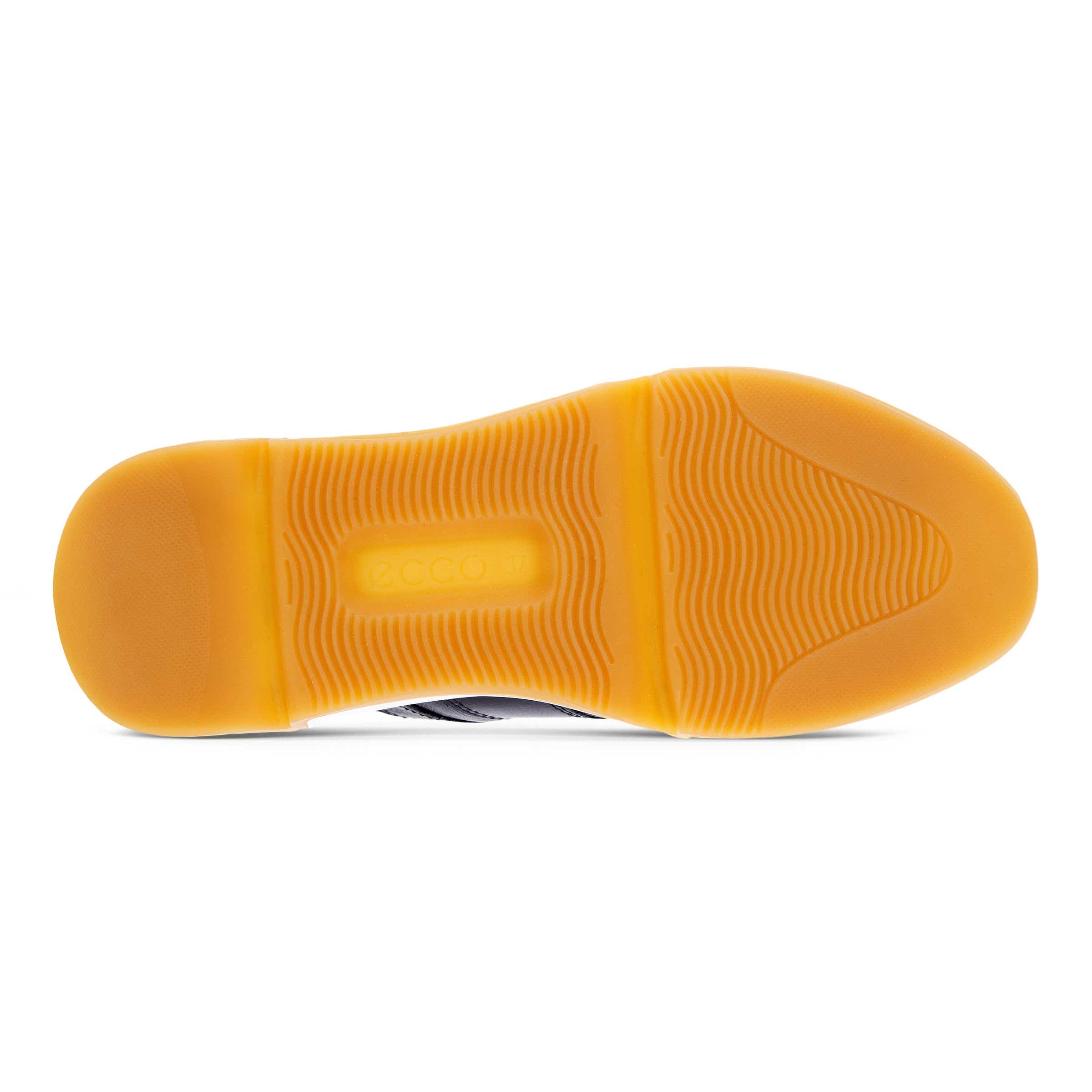 ECCO Chunky Sneaker ウィメンズ レザープラットフォームスニーカー - ブラック - Sole
