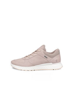 Zapatillas de montaña de nobuk Gore-Tex ECCO® Exostride para mujer - Gris - Outside