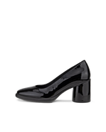 Zapatos de piel con tacón cuadrado ECCO® Sculpted Lx 55 para mujer - Negro - Outside