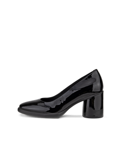 Zapatos de piel con tacón cuadrado ECCO® Sculpted LX 55 para mujer - Negro - Outside