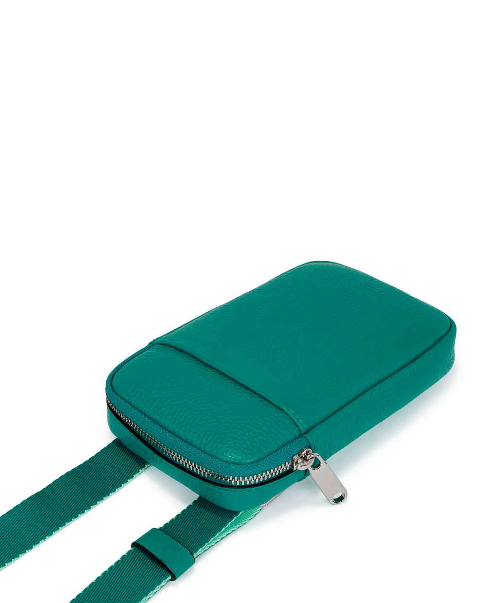 ECCO® Leather Phone Bag - Green - Detail-1