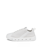 Women's ECCO® Street 720 Leather Gore-Tex Sneaker - White - Outside