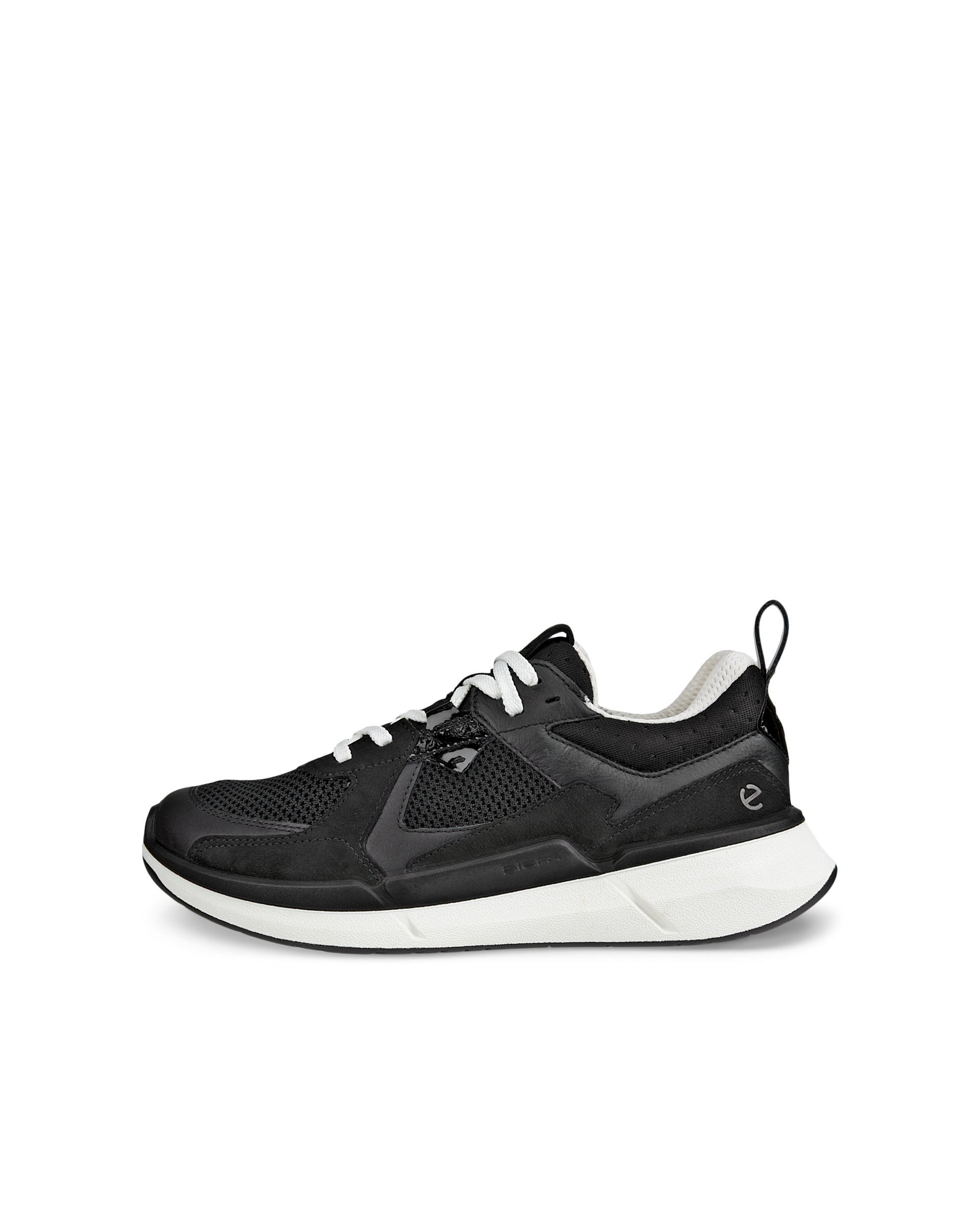 Women's ECCO® Biom 2.2 Leather Sneaker - Black - Outside