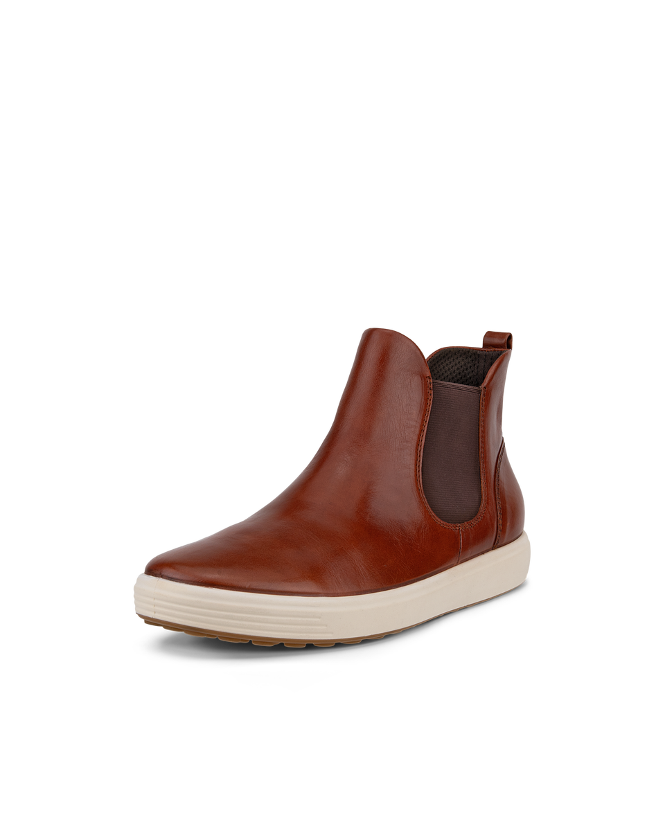 Brown ecco fashion boots