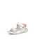 Women's ECCO® MX Onshore Textile Two Strap Sandal - White - Main