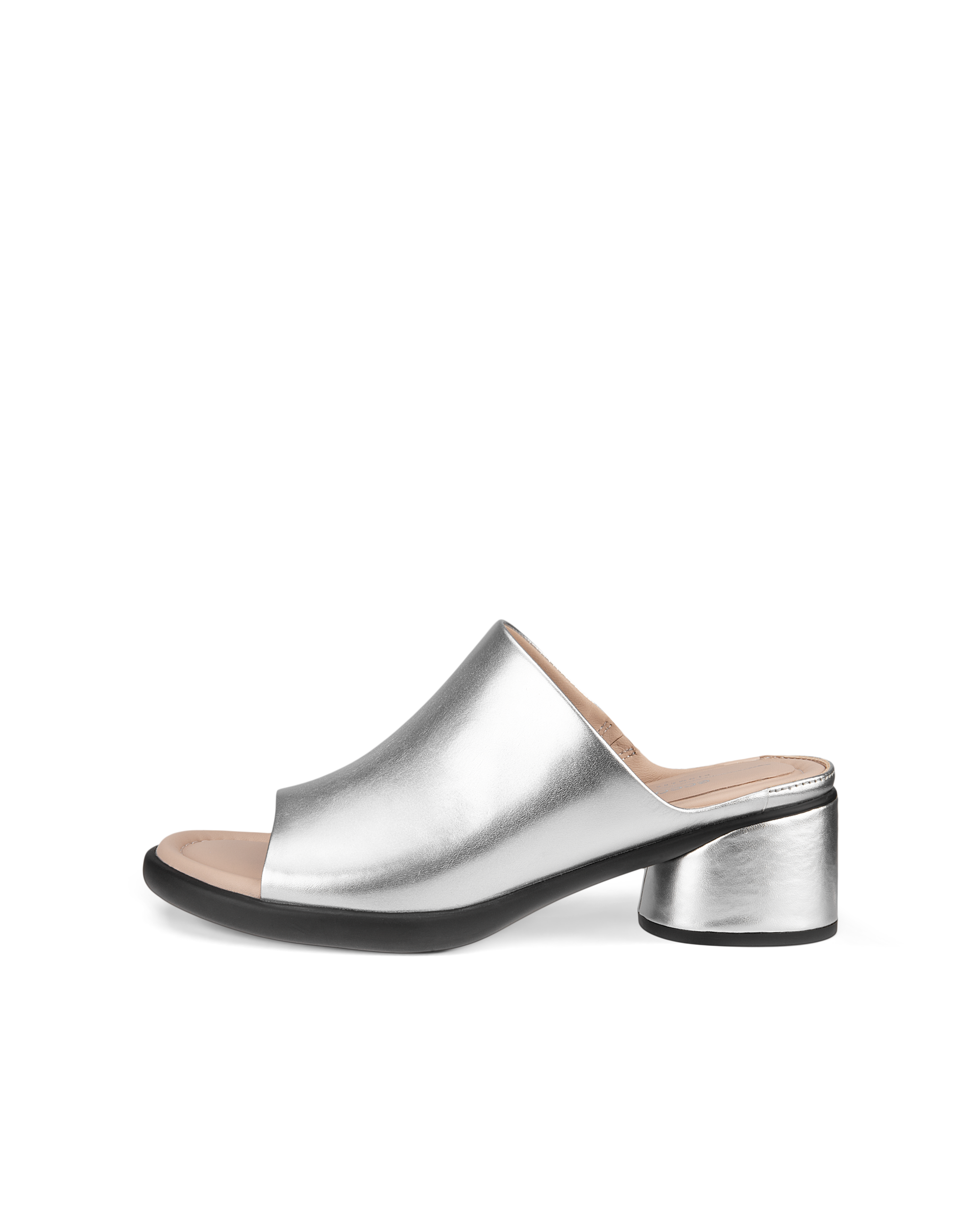 ECCO® Sculpted Sandal LX 35 mules en cuir pour femme - Gris - Outside