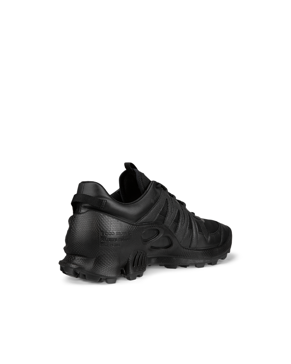 ECCO® Biom C-Trail Gore-Tex-iga nahast spordi- ja vabaajajalats meestele - Must - Back