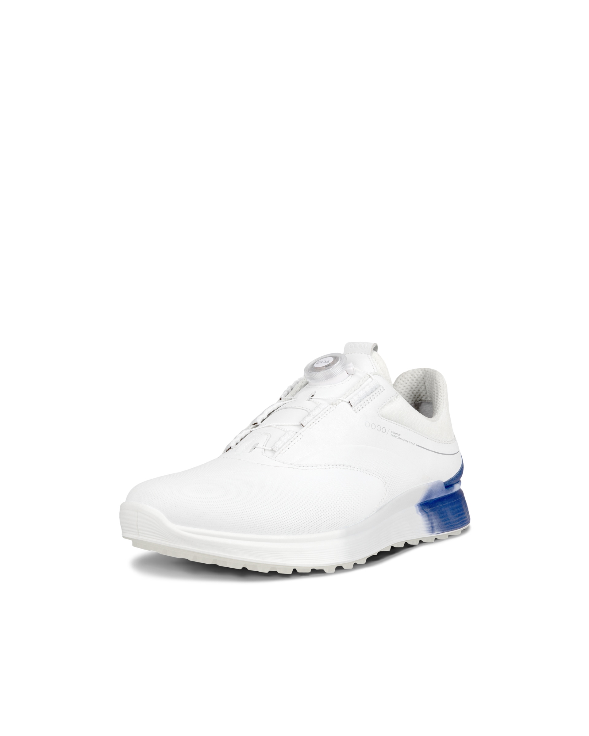 ECCO Men S-three Golf Shoes With Boa - White - Main