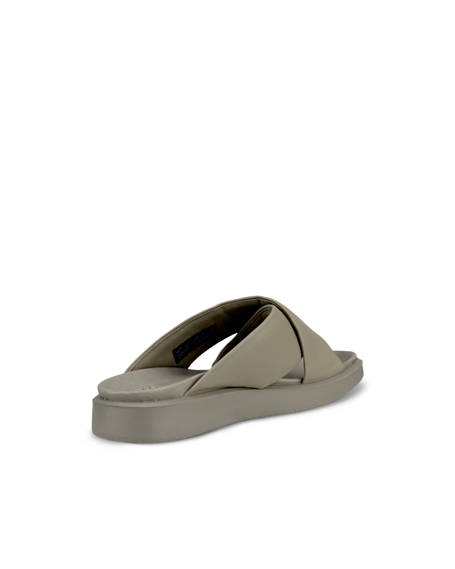 Sandalias de tiras de piel ECCO® Flowt LX para mujer - Verde - Back