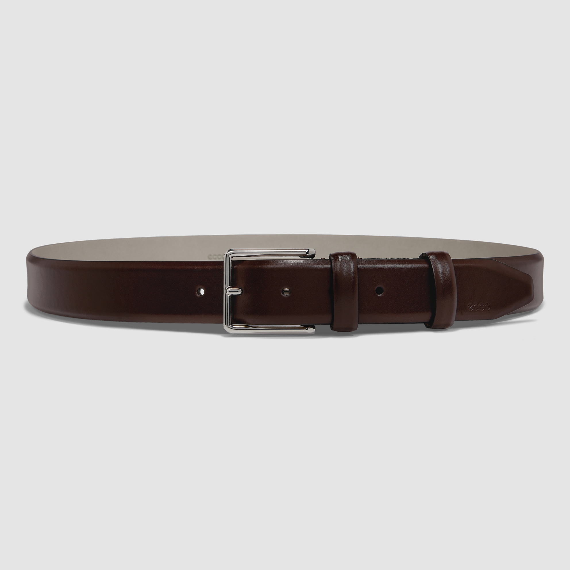 Men's ECCO® Italian Stretch Belt - Brown - Main