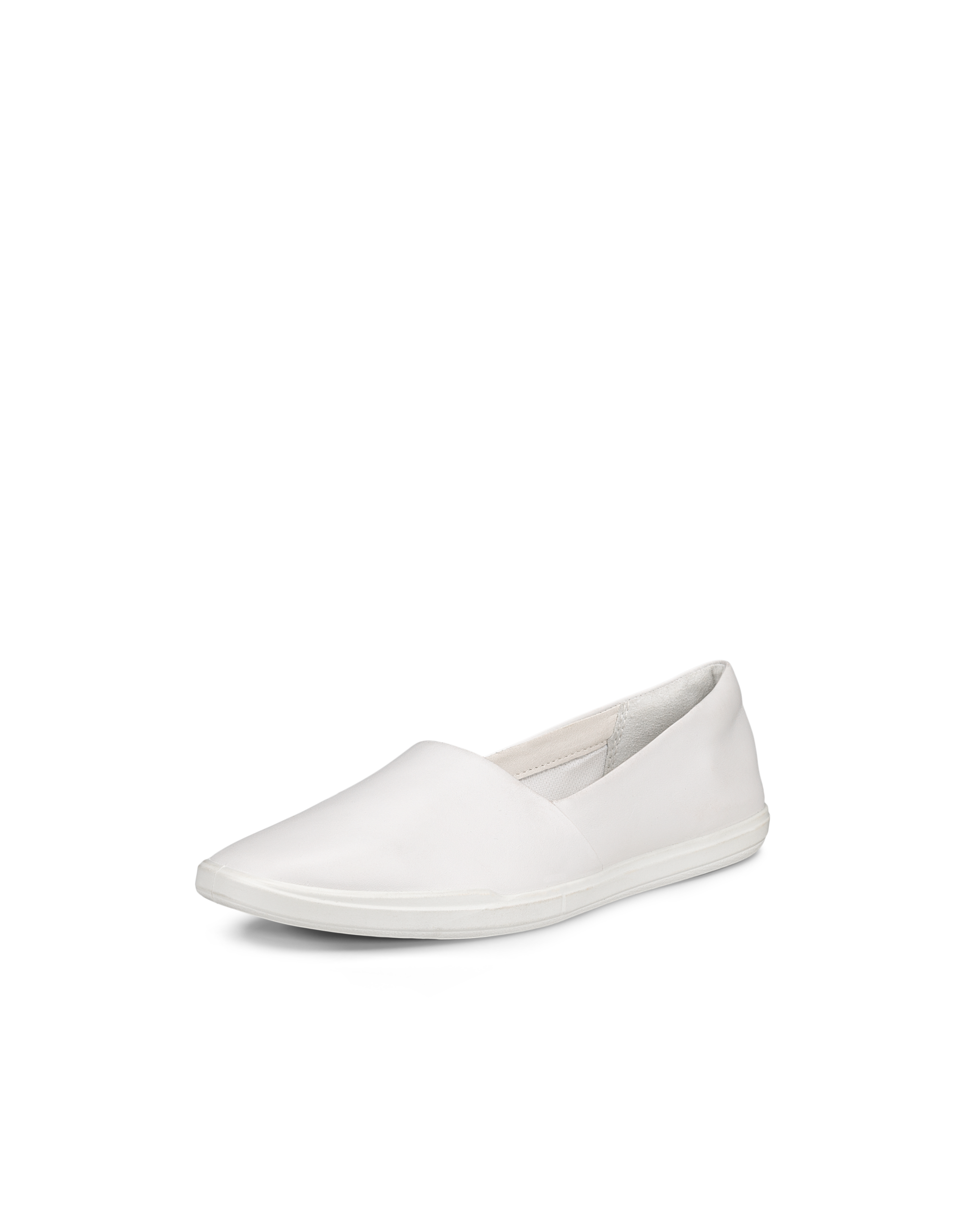 ECCO® Simpil nahast loafer naistele - Valge - Main