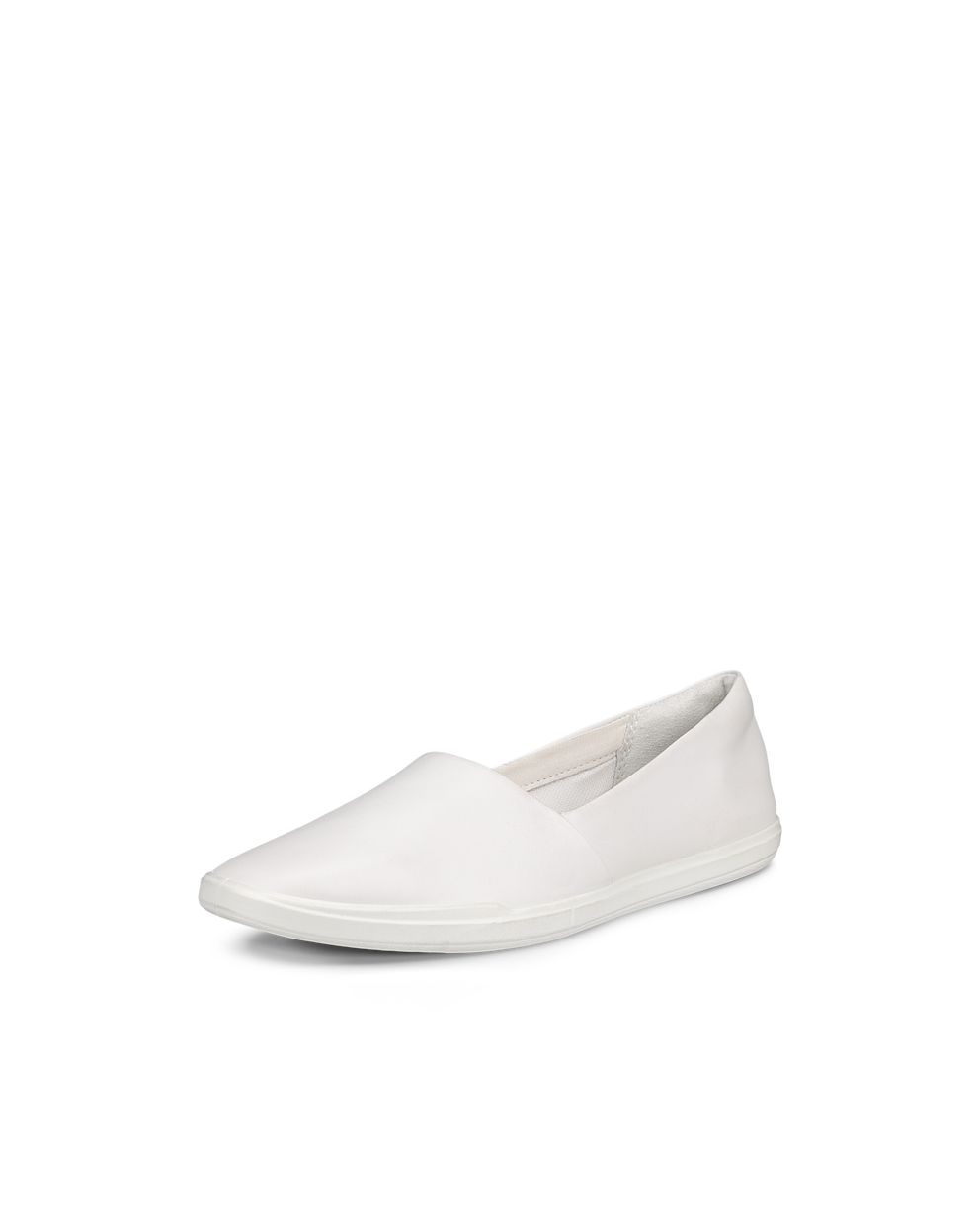 ECCO® Simpil nahast loafer naistele - Valge - Main