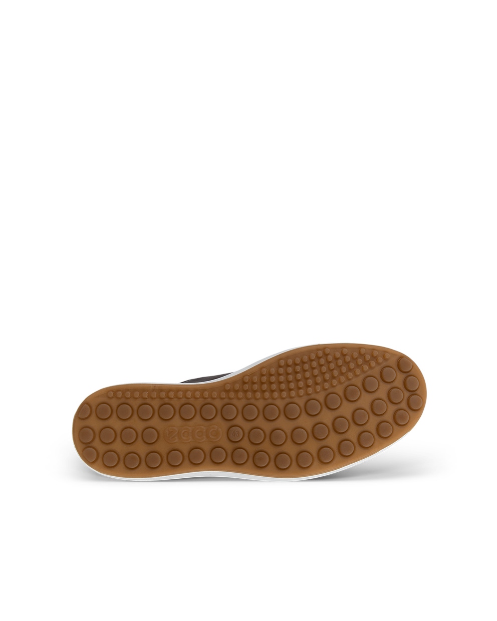 Men's ECCO® Soft 7 Leather Sneaker - Brown - Sole