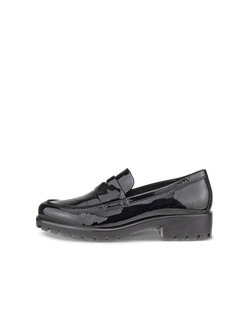 ECCO Modtray Women's Moc-toe Penny Loafer - Black - Outside