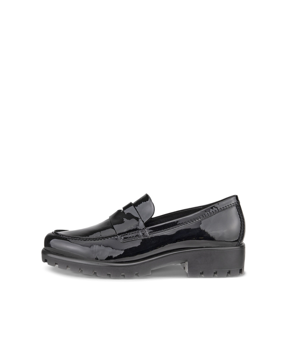 ECCO Women s Modtray Moc toe Penny Loafers Black