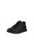 Women's ECCO® Exostride Leather Outdoor Sneaker - Black - Main