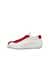 ECCO® Soft Zero baskets en cuir pour femme - Rouge - Outside