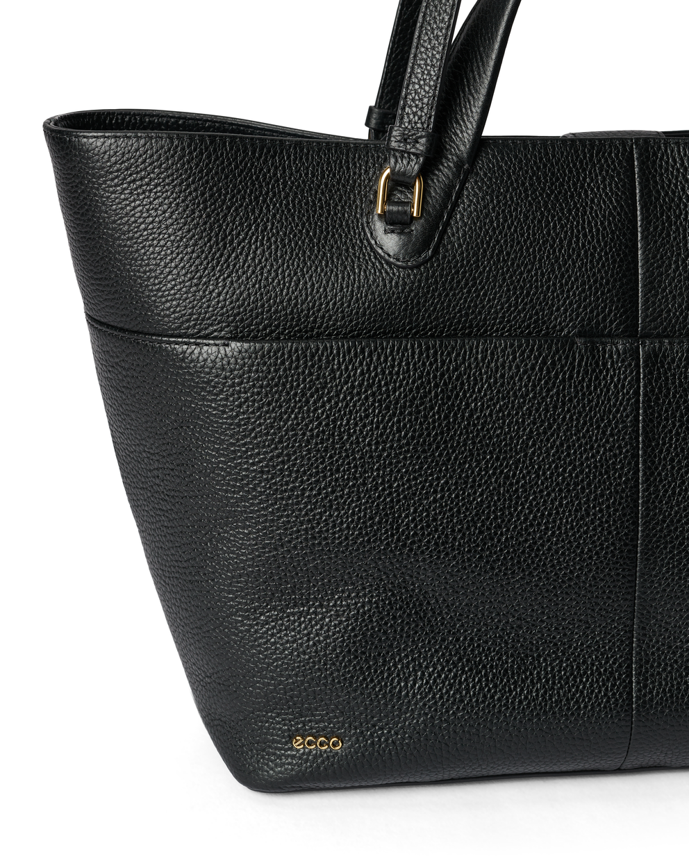 ECCO® 가죽 토트백 - Black - Detail-1