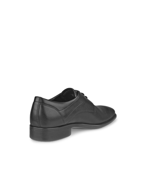 ECCO Men's Citytray Waterproof Shoes - Black - Back