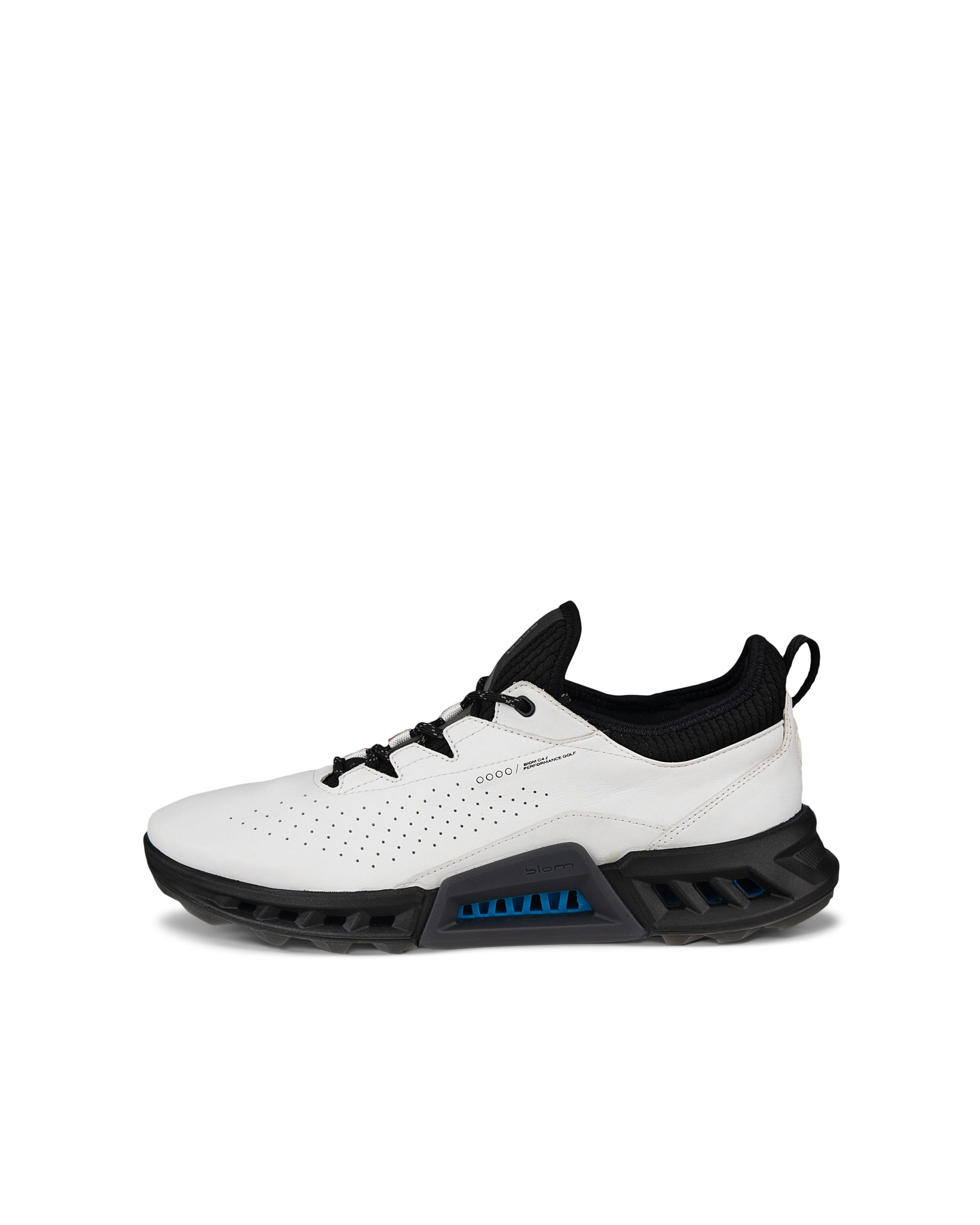 ECCO Golf BIOM C4 メンズ レザーGore-Texゴルフシューズ - 白 - Outside
