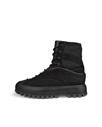 Botas de nobuk ECCO® Street Ace RAL7000 para hombre - Negro - Outside