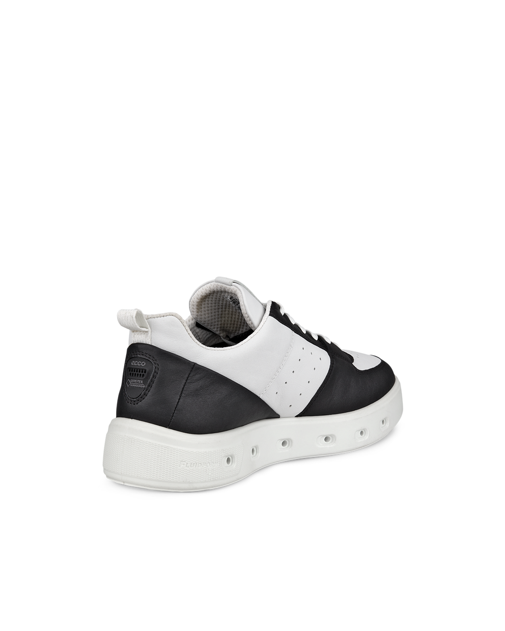 ECCO Street 720 Womens Waterproof Sneakers - Black - Back