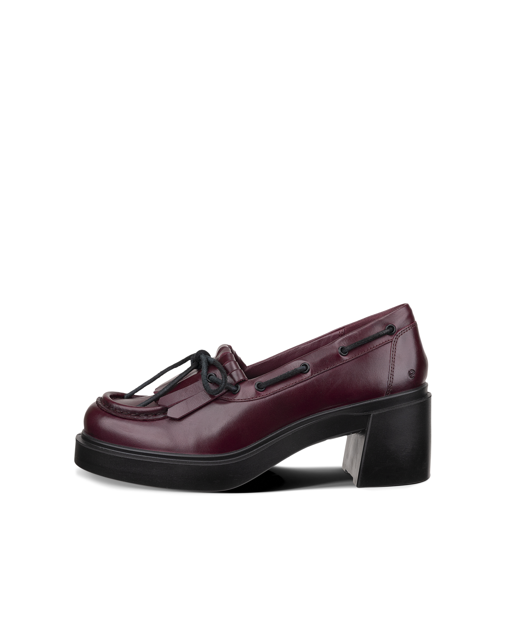 靴 Trois Logo Loafers Women's ECCO® Metropole Seoul 45 Leather Heeled Loafer | Black
