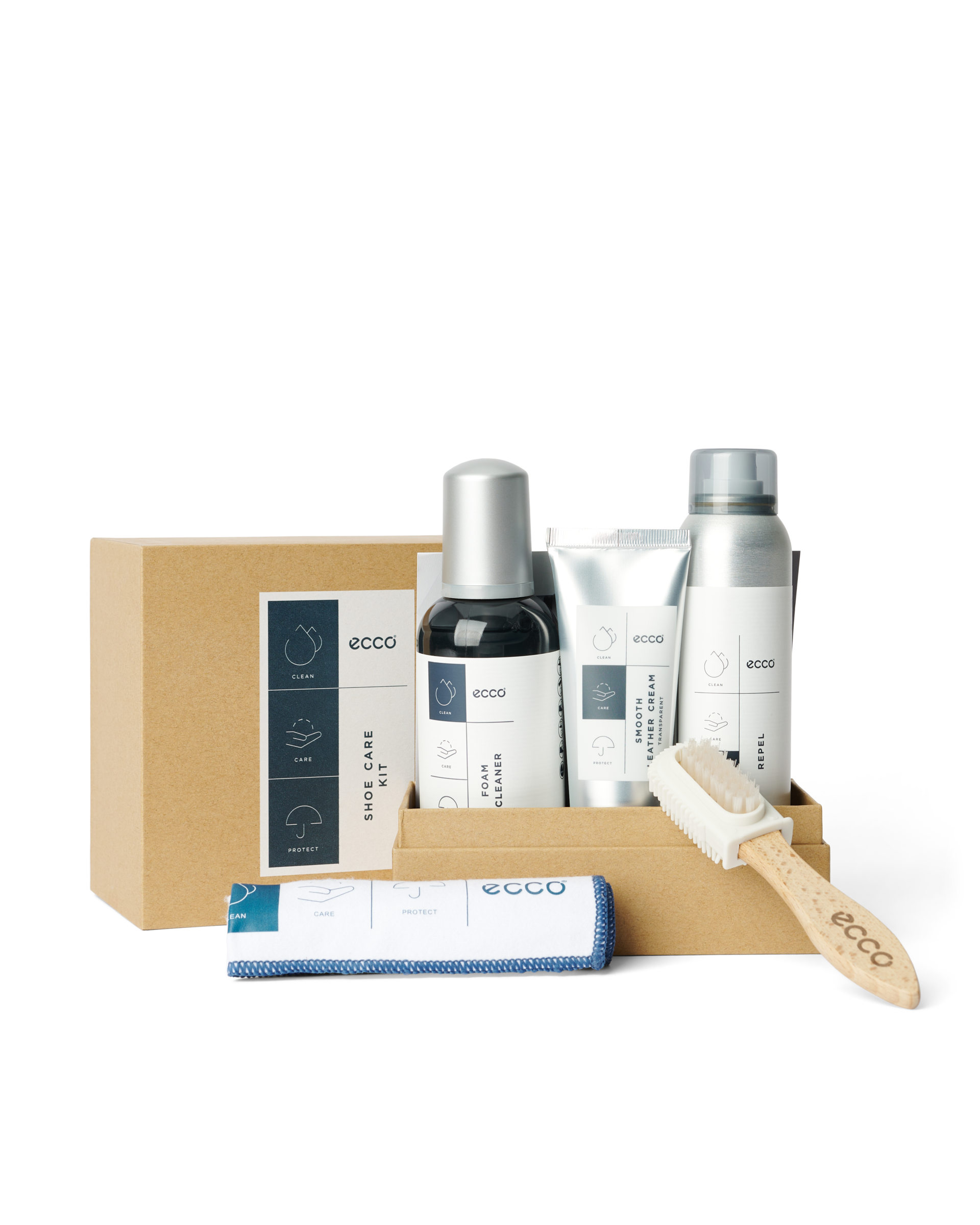 ECCO® Shoe Care Kit - White - Main