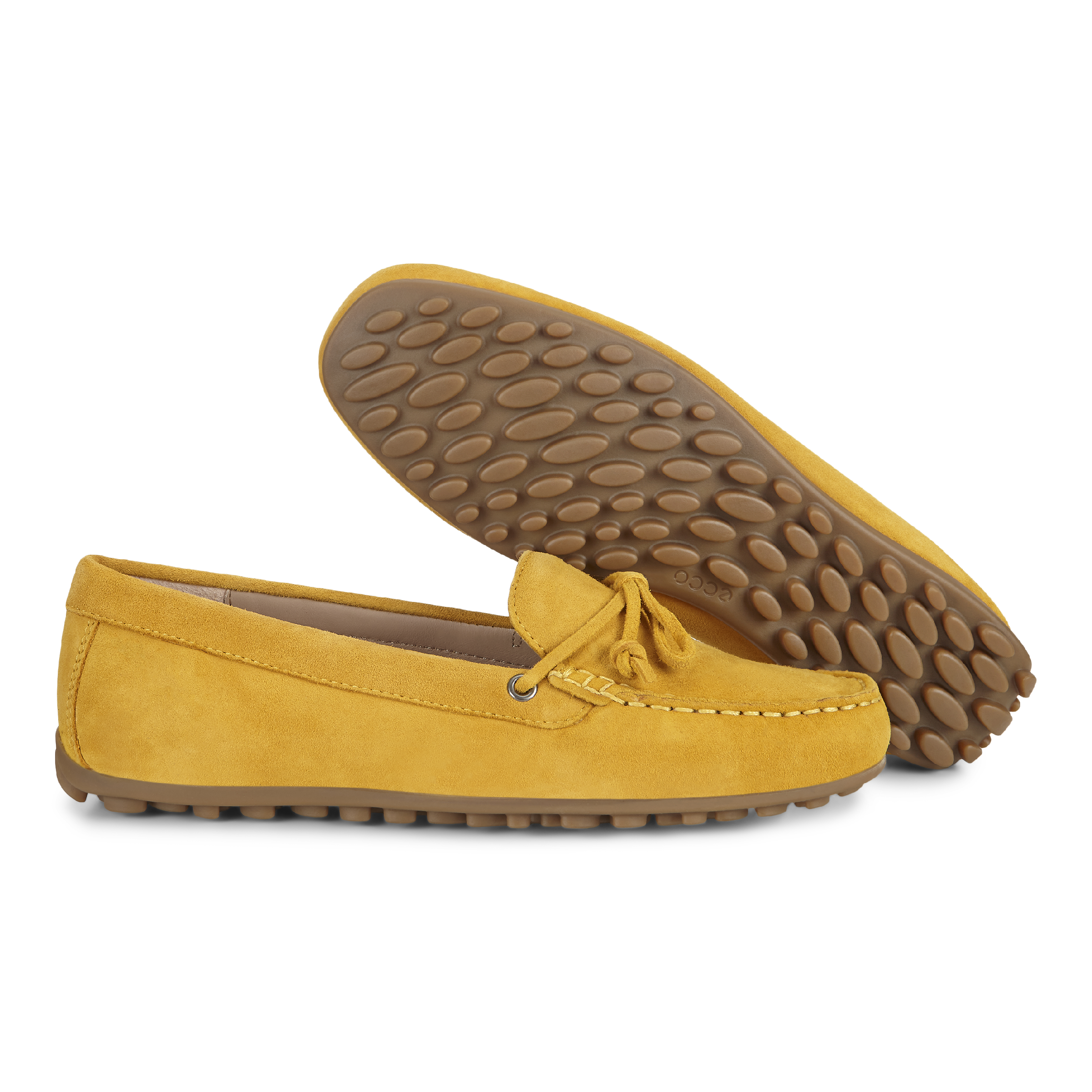 Ecco moc hot sale yellow