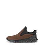 Men's ECCO® MX Low Outdoor Slip-On Sneaker - Brown - Outside