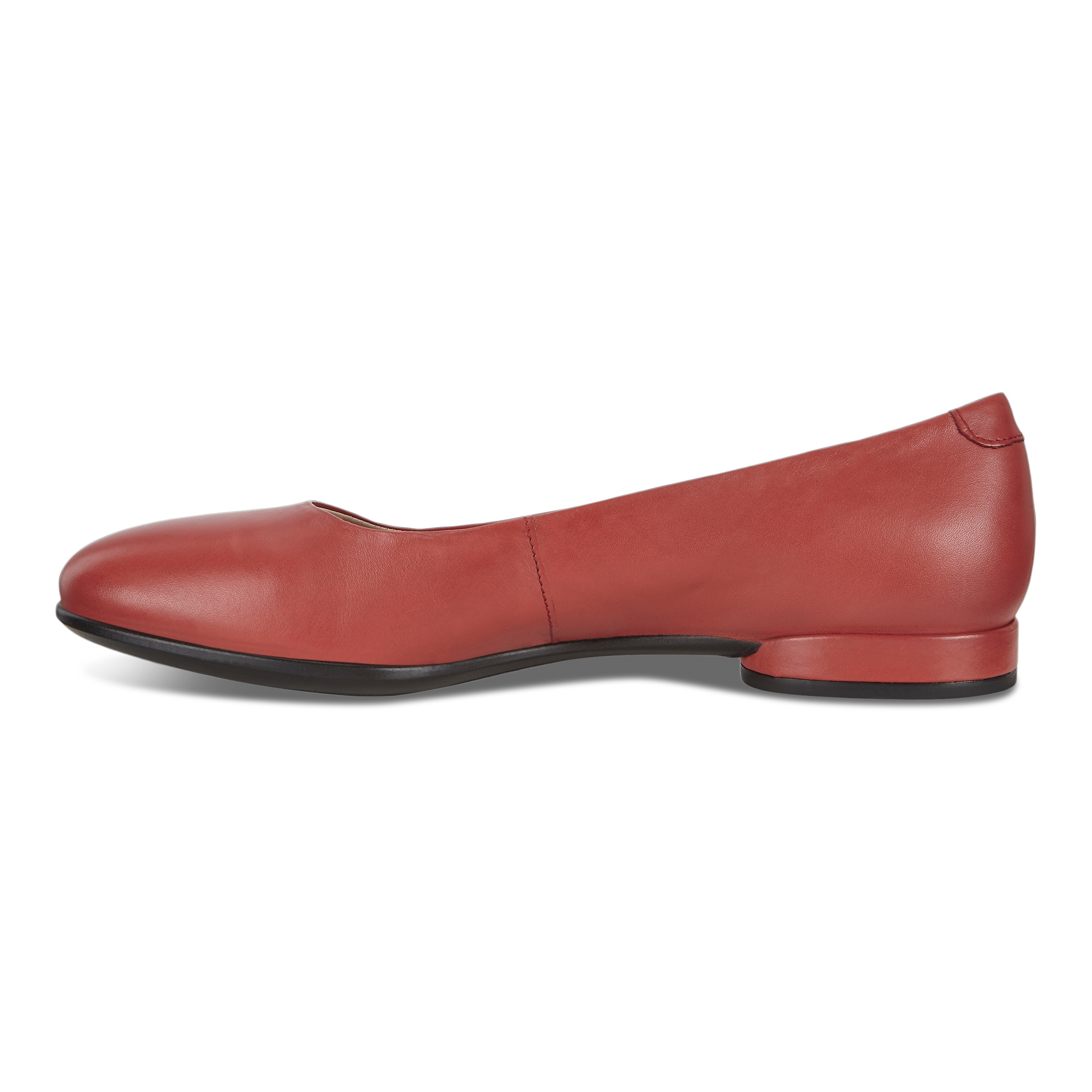 ECCO Anine Women's Ballerina Shoes - Red - Inside