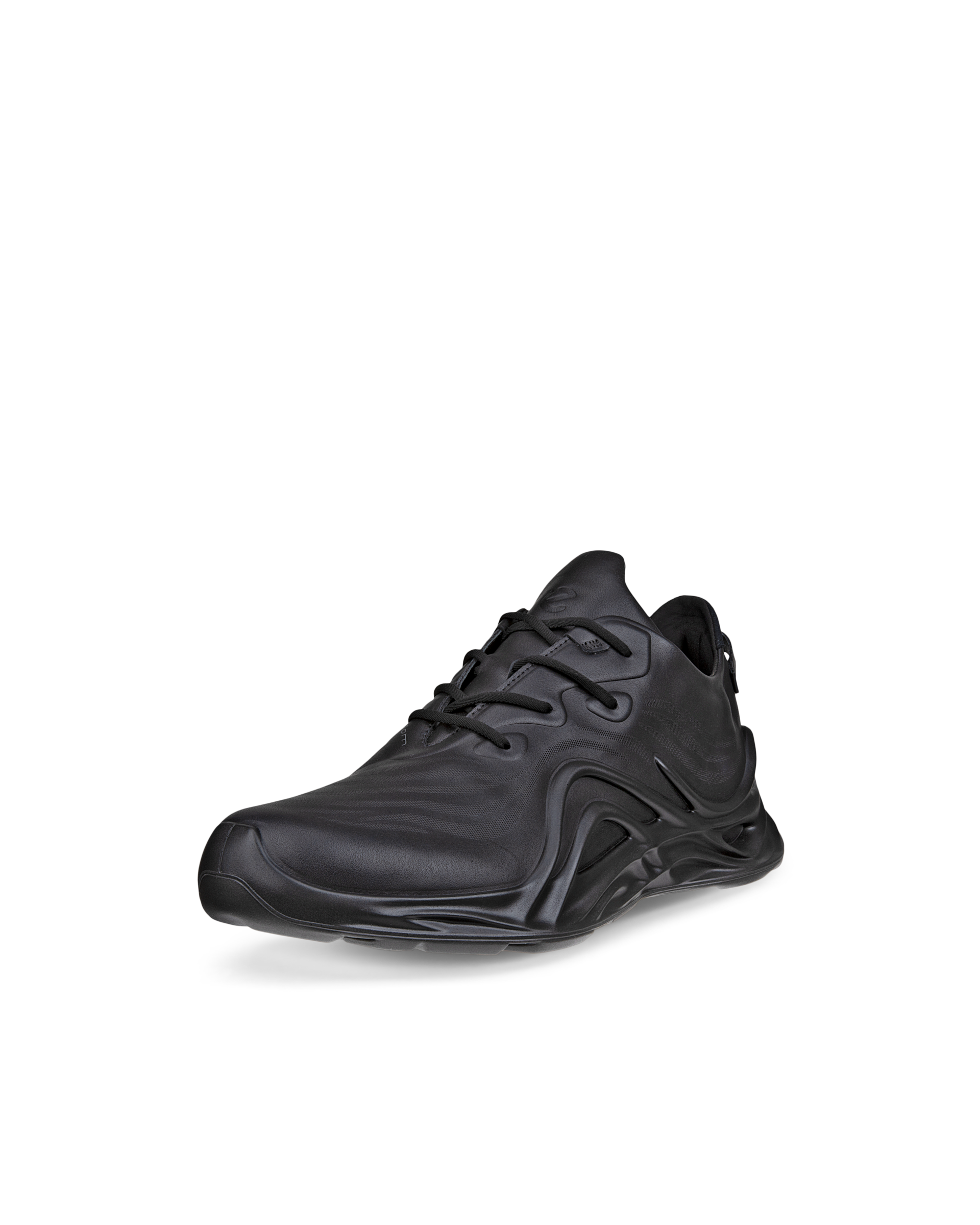 ECCO Biom Infinite baskets en cuir pour hommes - Noir - Main