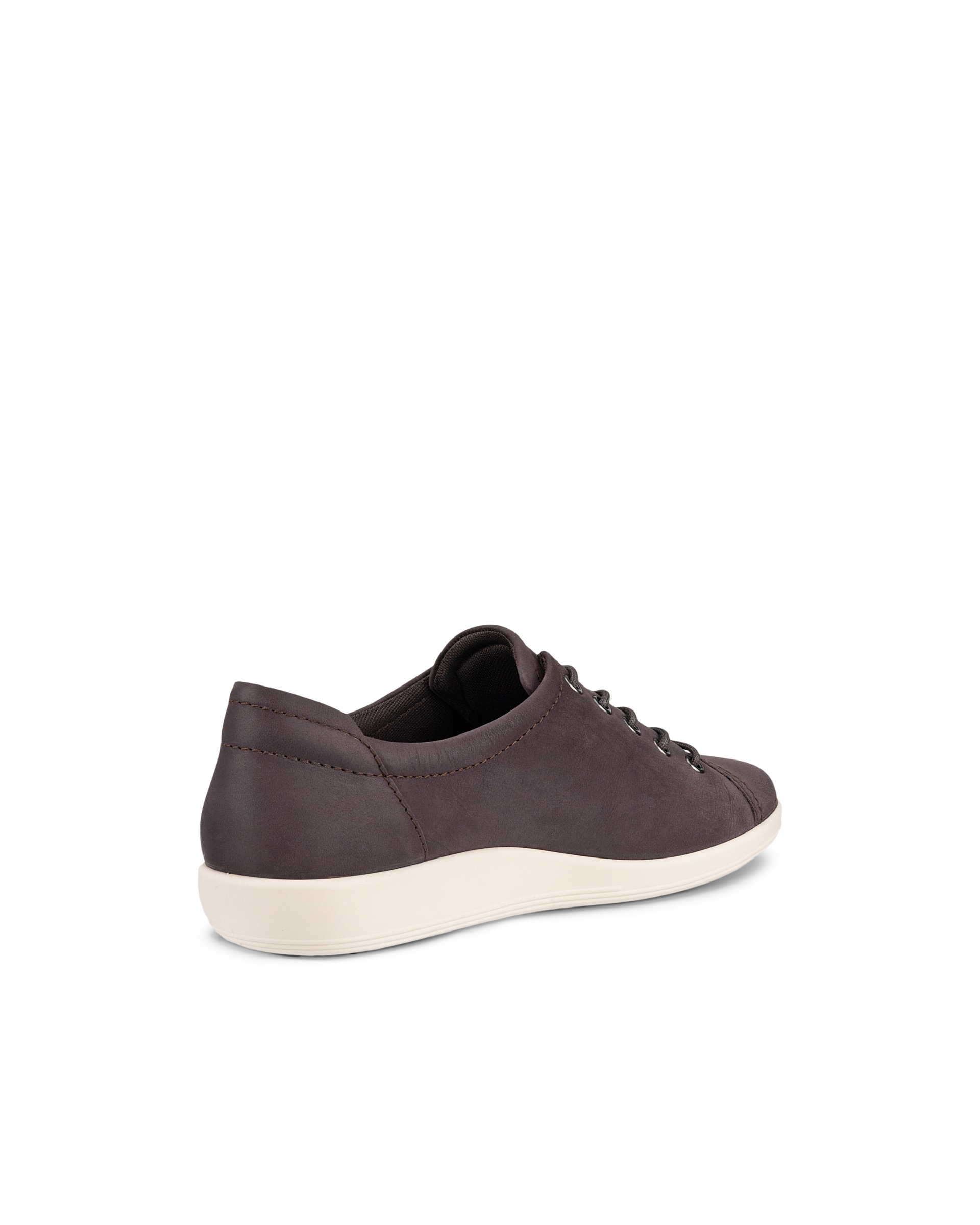 Zapato para caminar de nobuk ECCO® Soft 2.0 para mujer - Morado - Back